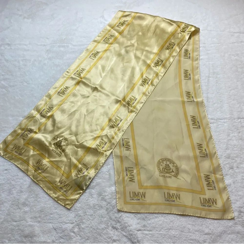 WM Chelsea LTD Custom Design 100% Silk WMU Commemorative Scarf